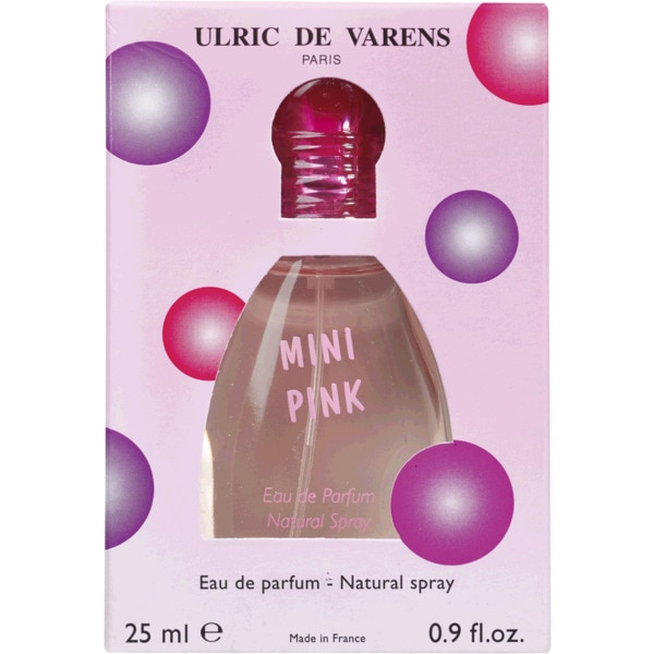 Colónia Feminina Mini Pink embalagem 25 ml