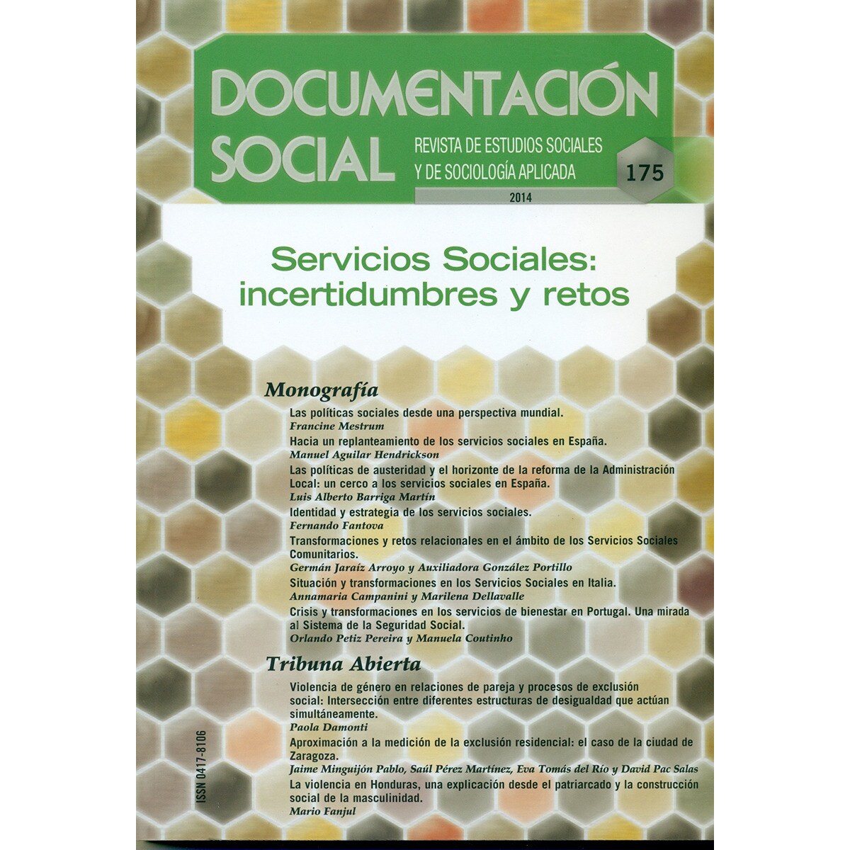 Imagem 0 de Servicios Sociales: Incertidumbres Y Retos
