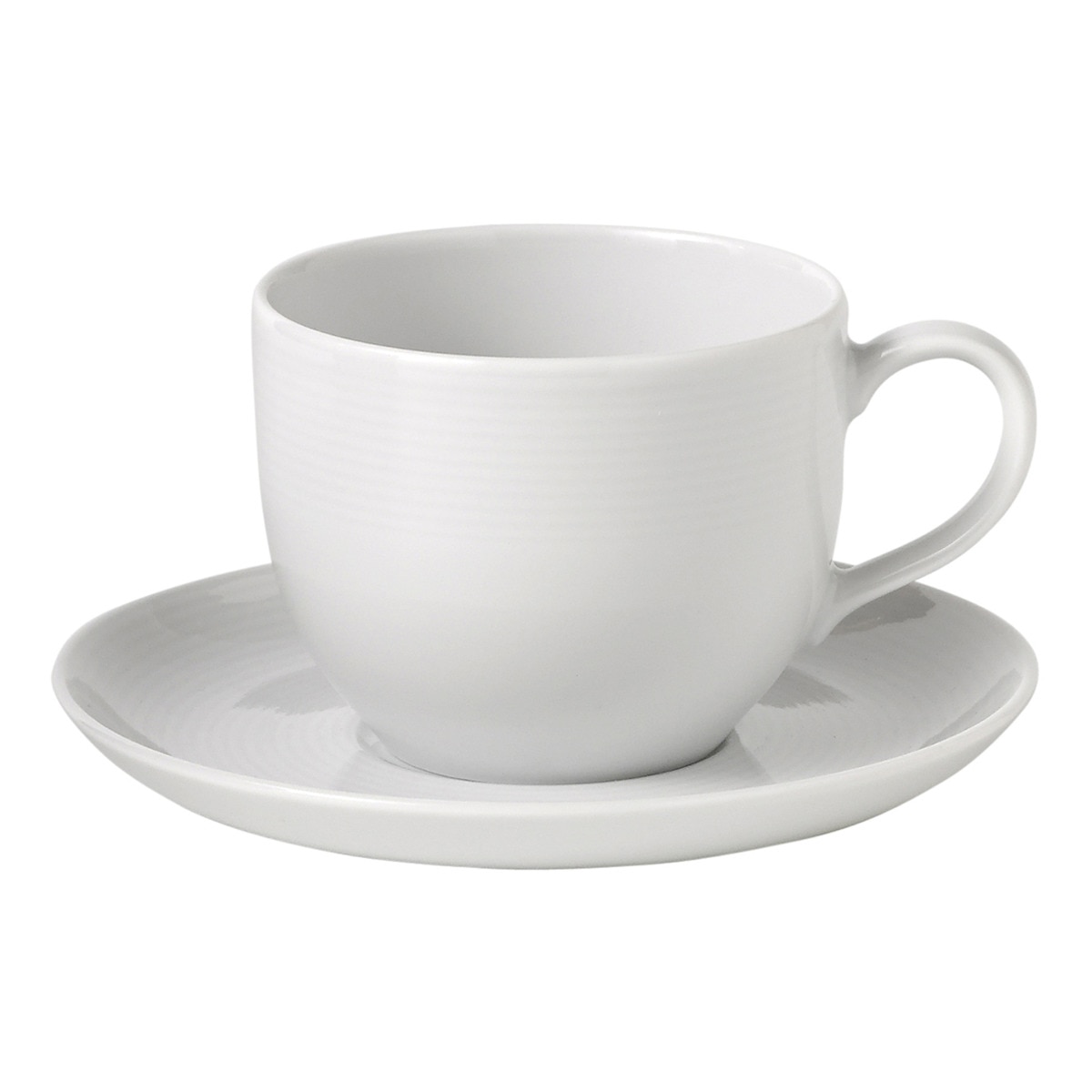 Chávena de chá com prato Eto El Corte Inglés Branco-1