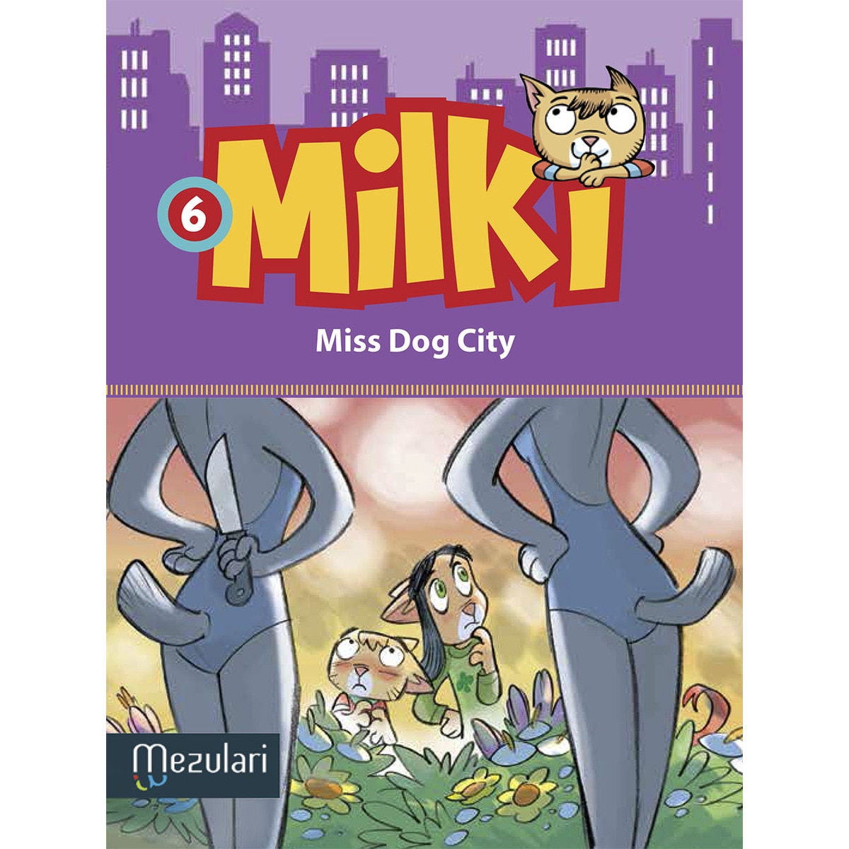 Milki. Miss dog City (Capa mole com abas) 1