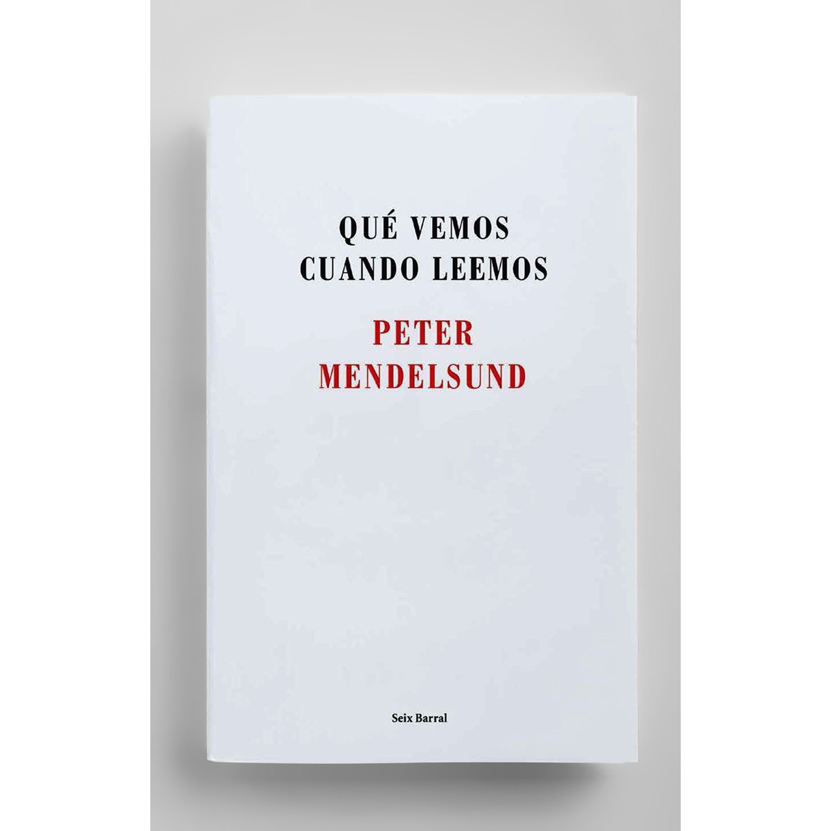 Imagem 0 de Qué vemos cuando leemos(Tapa blanda)