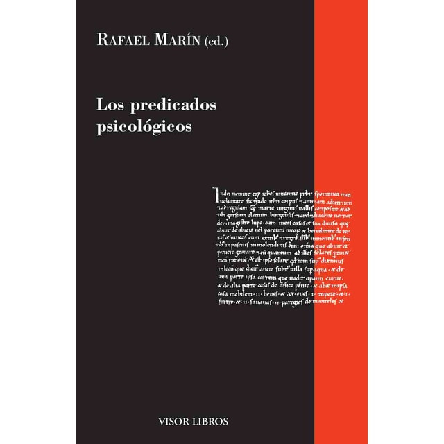 Imagem 0 de Los predicados psicológicos(Tapa blanda)