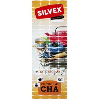 Filtros para Chá 50 unidades - Silvex
