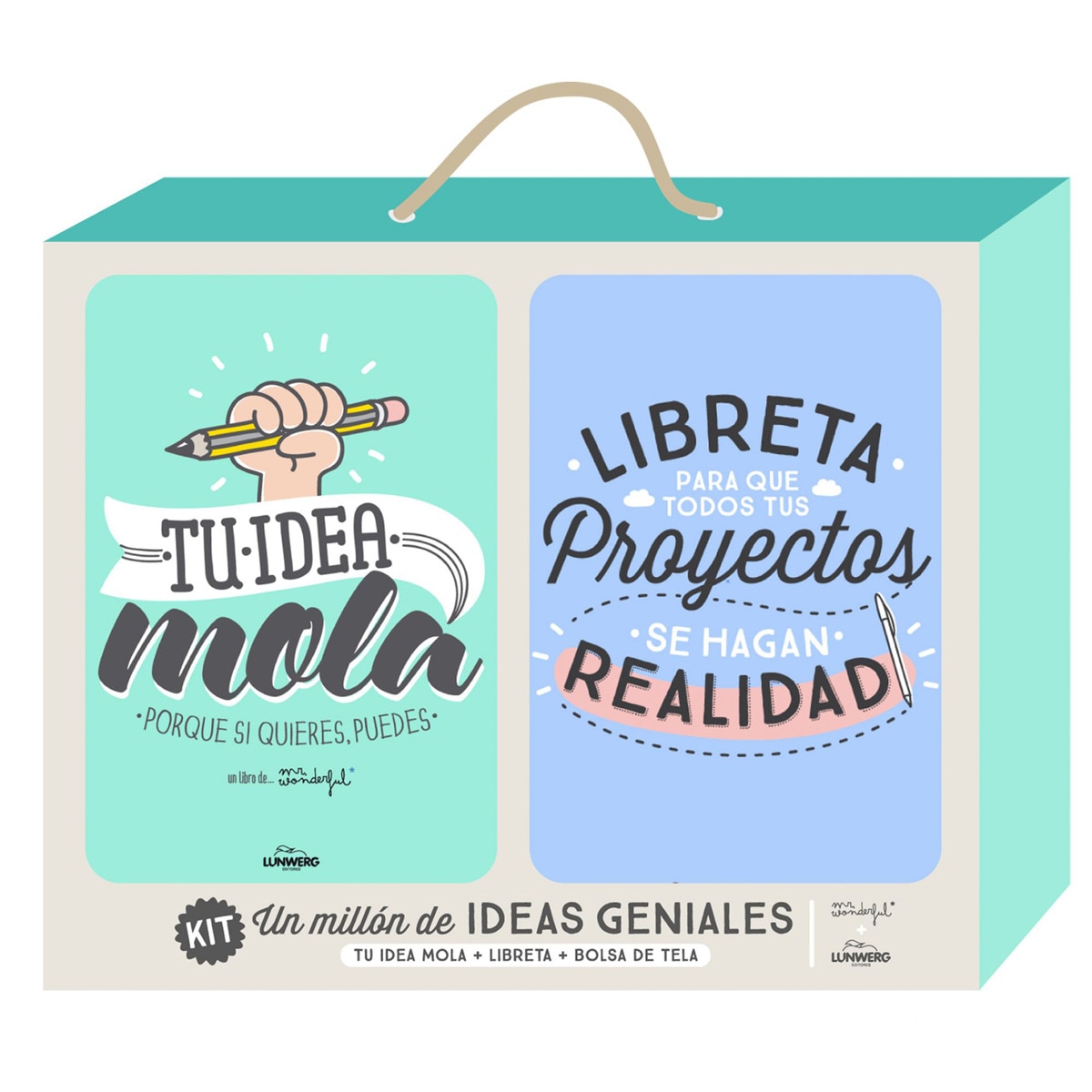 Imagen 0 de Kit Un millón de ideas geniales  (Tapa blanda)