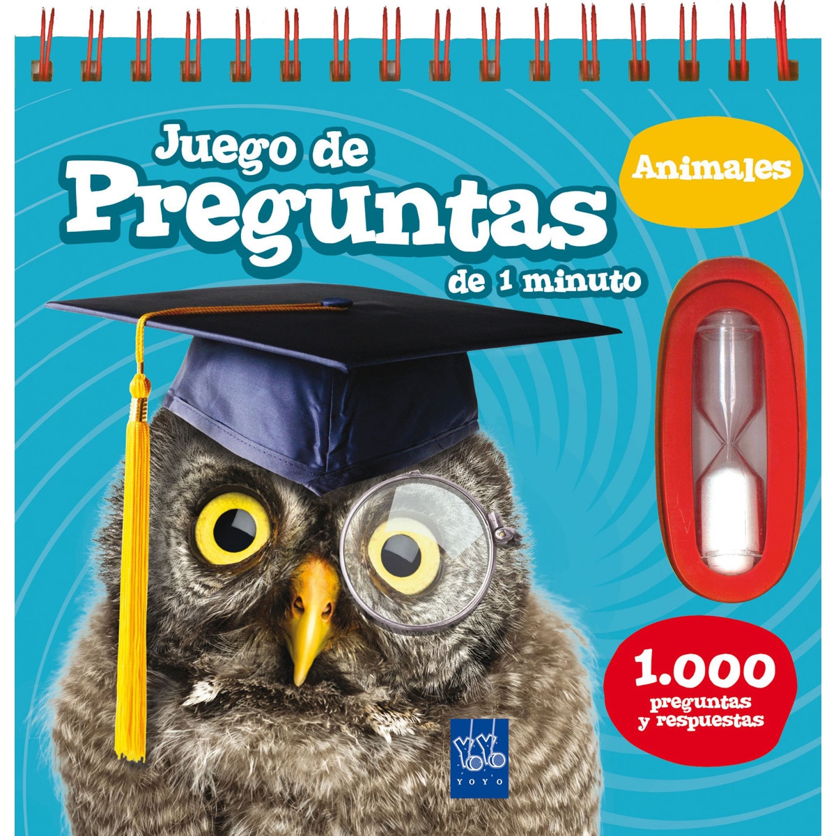 Juego de preguntas de 1 minuto. Animales: 1.000 preguntas y respuestas. Animales (Capa dura) 1