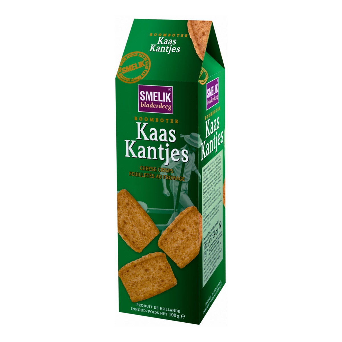 Crispies salados con sabor a queso Smelik 1