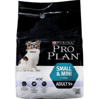 Ração para Cão Adulto Pequeno e Mini 9+ anos com OptiAge Rica em Frango embalagem 3 kg - Purina Pro Plan