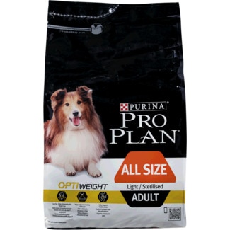 Ração para Cão Adulto Light Esterilizado com OptiWeight Rica em Frango embalagem 3 kg - Purina Pro Plan