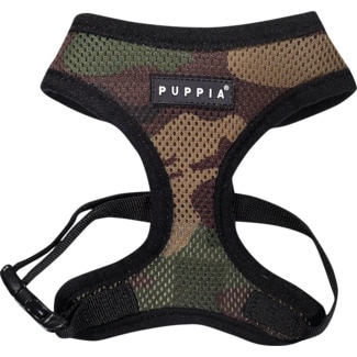 Peitoral Soft Camuflado Tamanho S embalagem 1 unidade - Puppia
