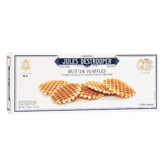 Jules Destrooper Waffles de Manteiga embalagem 100 g