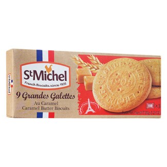 St.Michel Bolachas de Manteiga e Caramelo embalagem 150 g