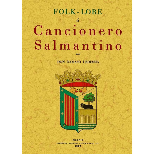 Folk-Lore O Cancionero Salmantino 1