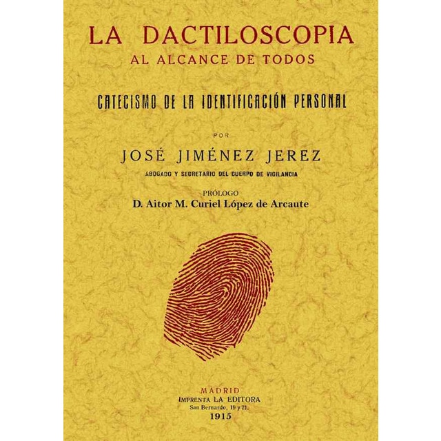 La Dactiloscopia Al Alcance De Todos 1