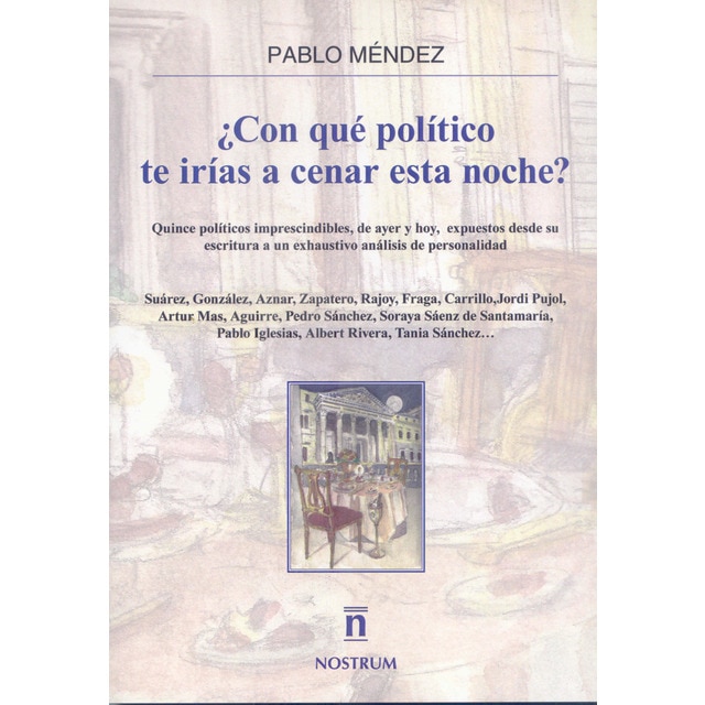 Imagem 0 de Con Que Politico Te Irias A Cenar Esta Noche