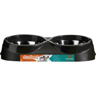 Comedouro Duo Antideslizante embalagem 1 unidade - Ferplast