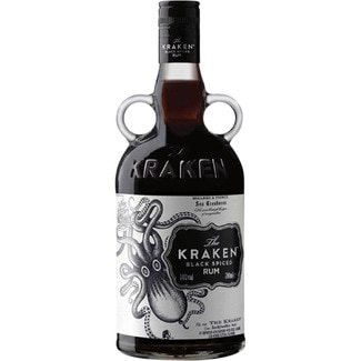 ron negro especiado botella 70 cl - Kraken
