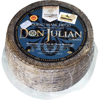 Queijo Manchego DOP Curado sem Glúten - Don Julian