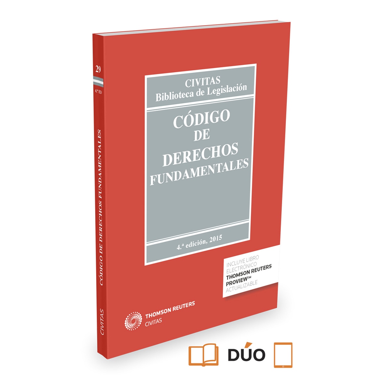 Imagen 0 de Código de Derechos Fundamentales (Papel + e-book)