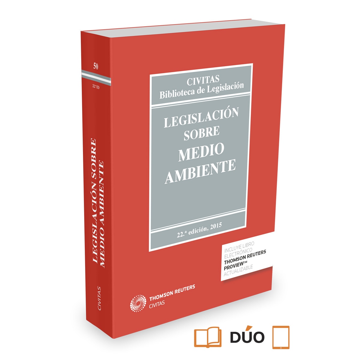 Imagem 0 de Legislación sobre Medio Ambiente (Papel + e-book)