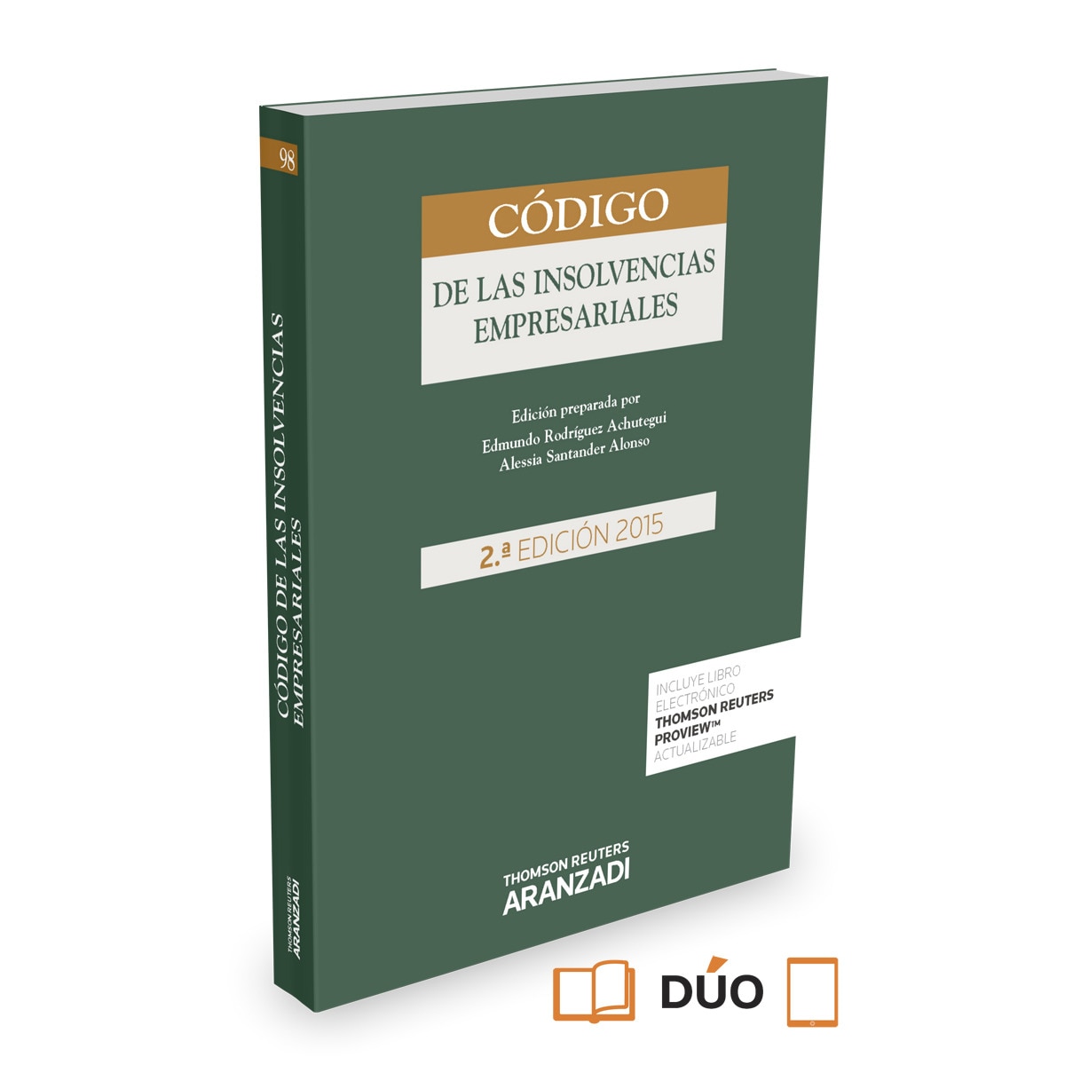 Imagen 0 de Código de las Insolvencias Empresariales (Papel + e-book)