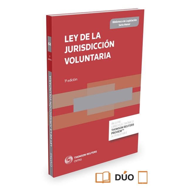 Imagem 0 de Ley de la Jurisdicción Voluntaria (Papel + e-book)