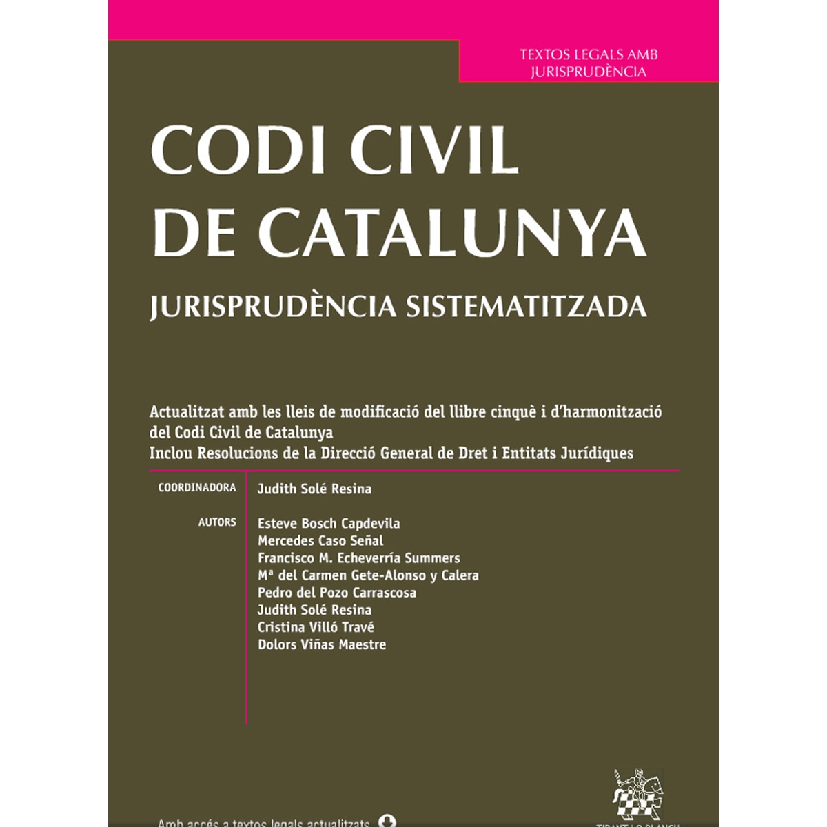 Codi Civil De Catalunya. Jurisprudència Sistematitzada 1