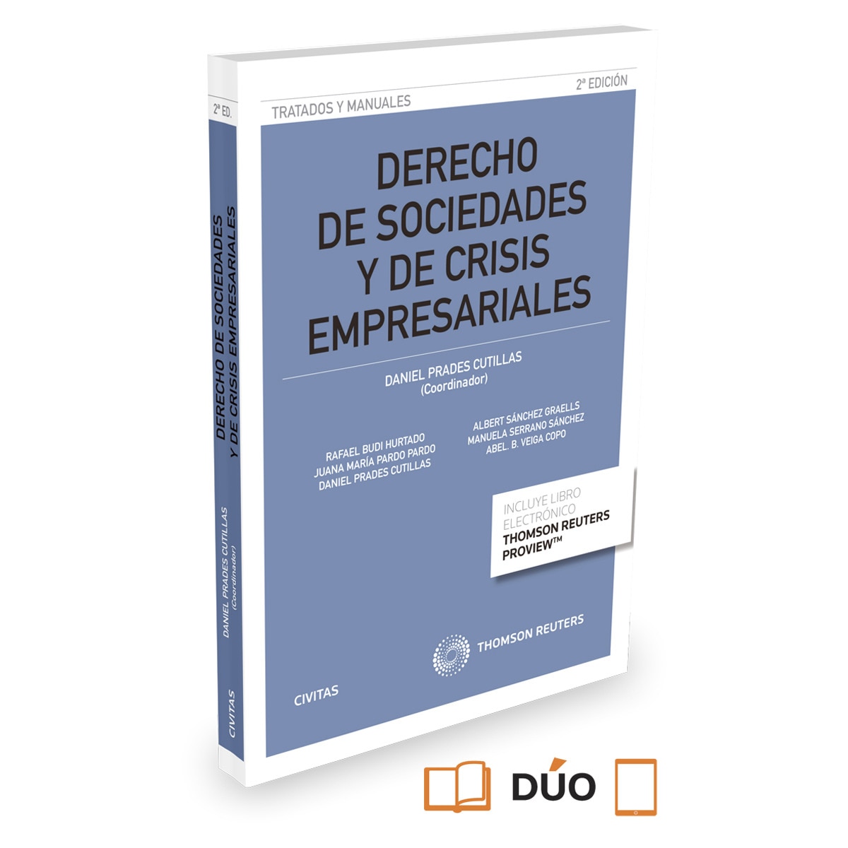 Imagem 0 de Derecho de Sociedades y de Crisis Empresariales (Papel + e-book)