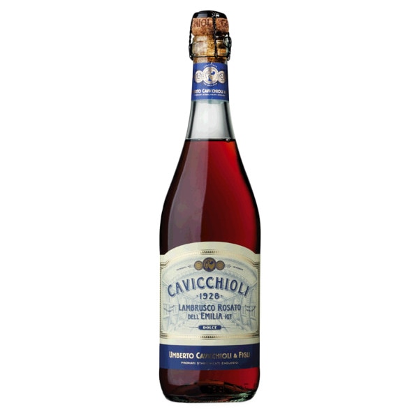 Vinho Rosé de Itália Lambrusco garrafa 75 cl