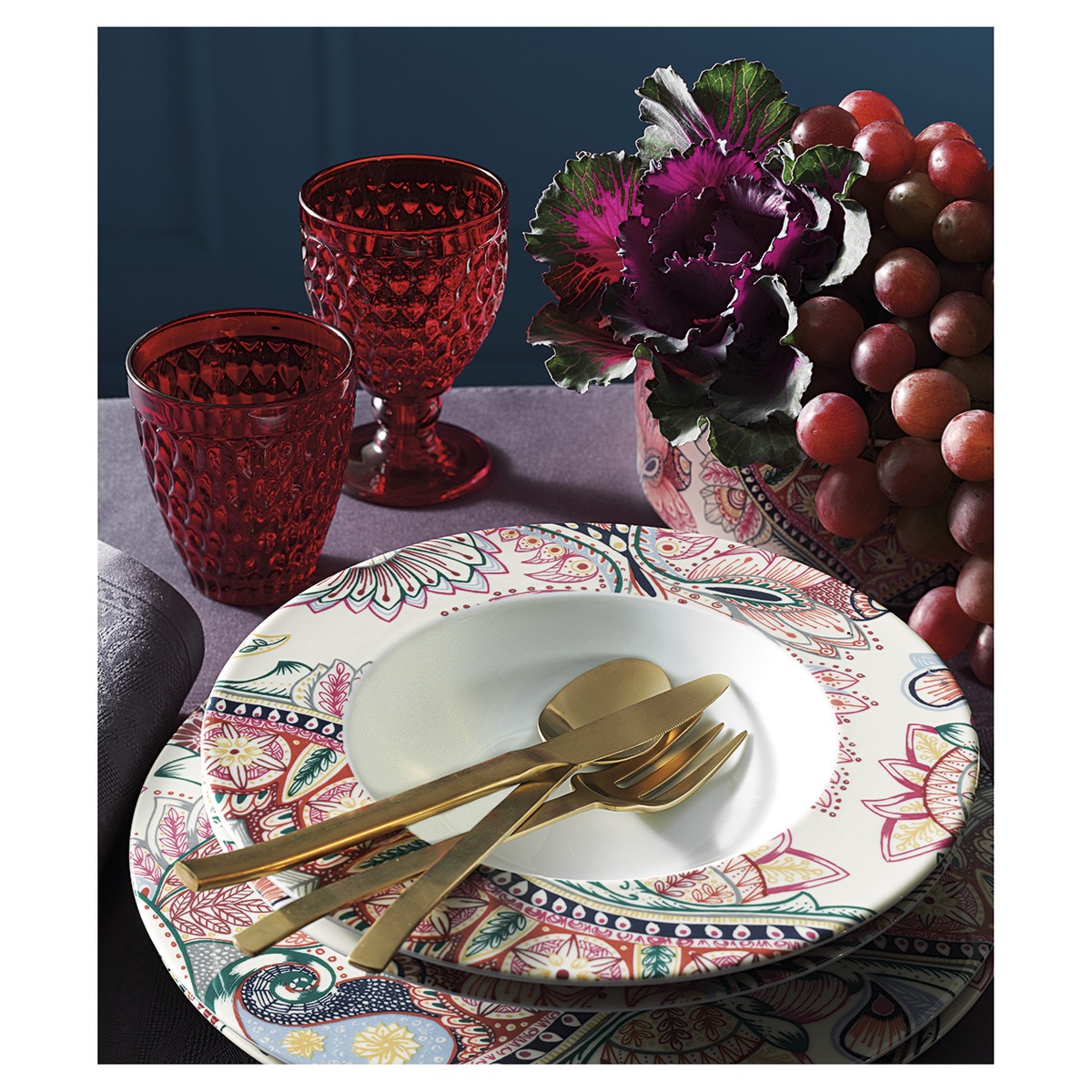 Copo de vinho Nancy El Corte Inglés Vermelho-2