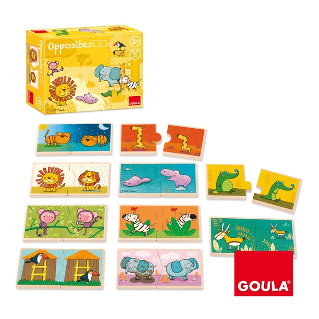 Imagem 0 de Puzzle Goula: Contrários O Rei da Selva