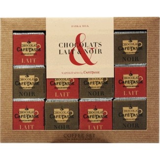 Chocolate de Leite e Preto Napolitanas embalagem 180 g - Café-tasse