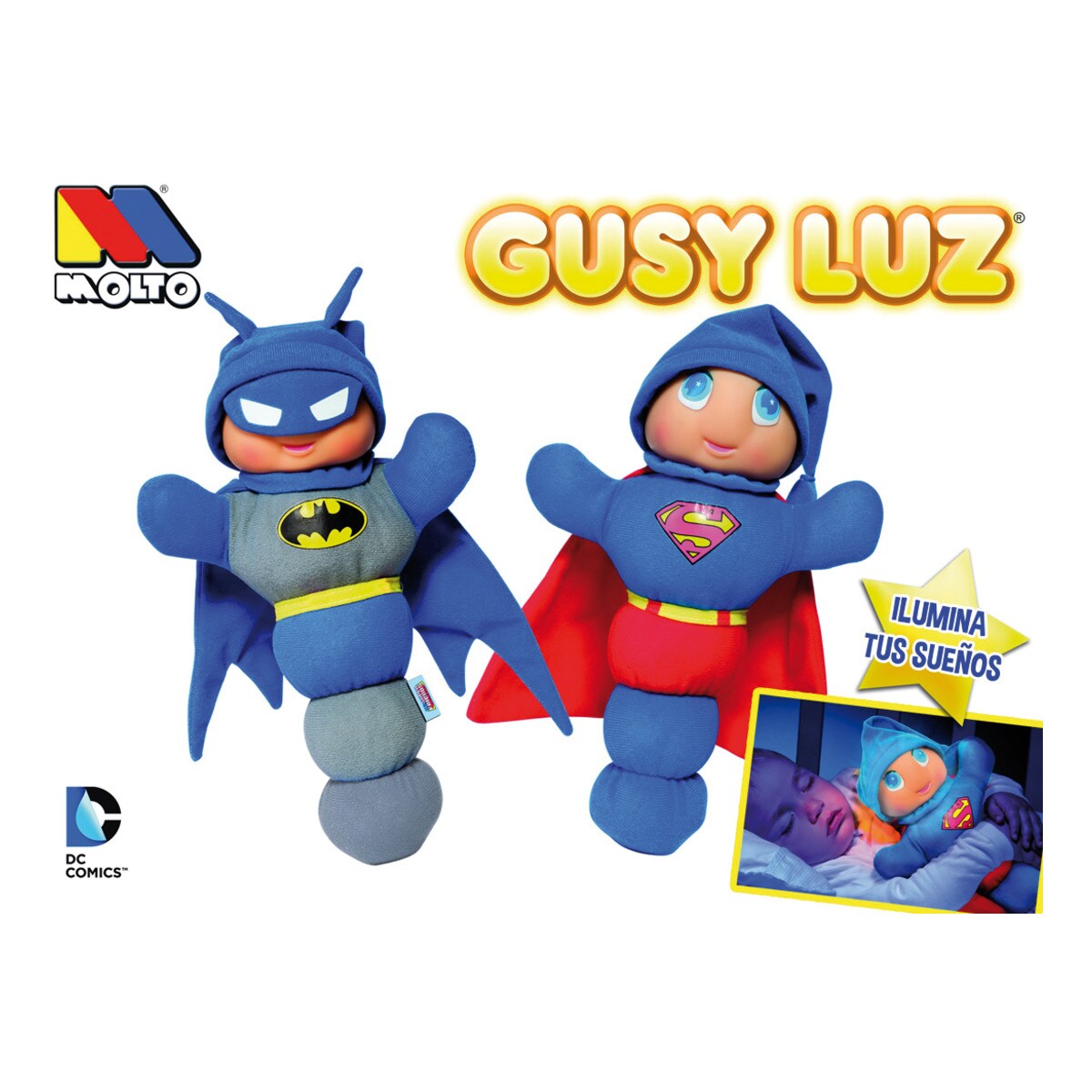 Gusy Luz Batman Superman Warner 2