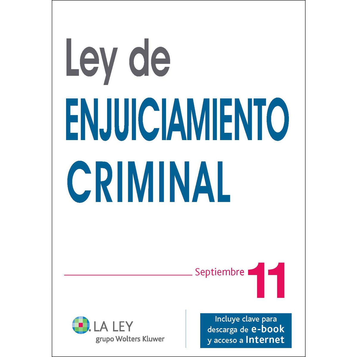 Imagem 0 de Ley de Enjuiciamiento Criminal 2011 (Capa mole)