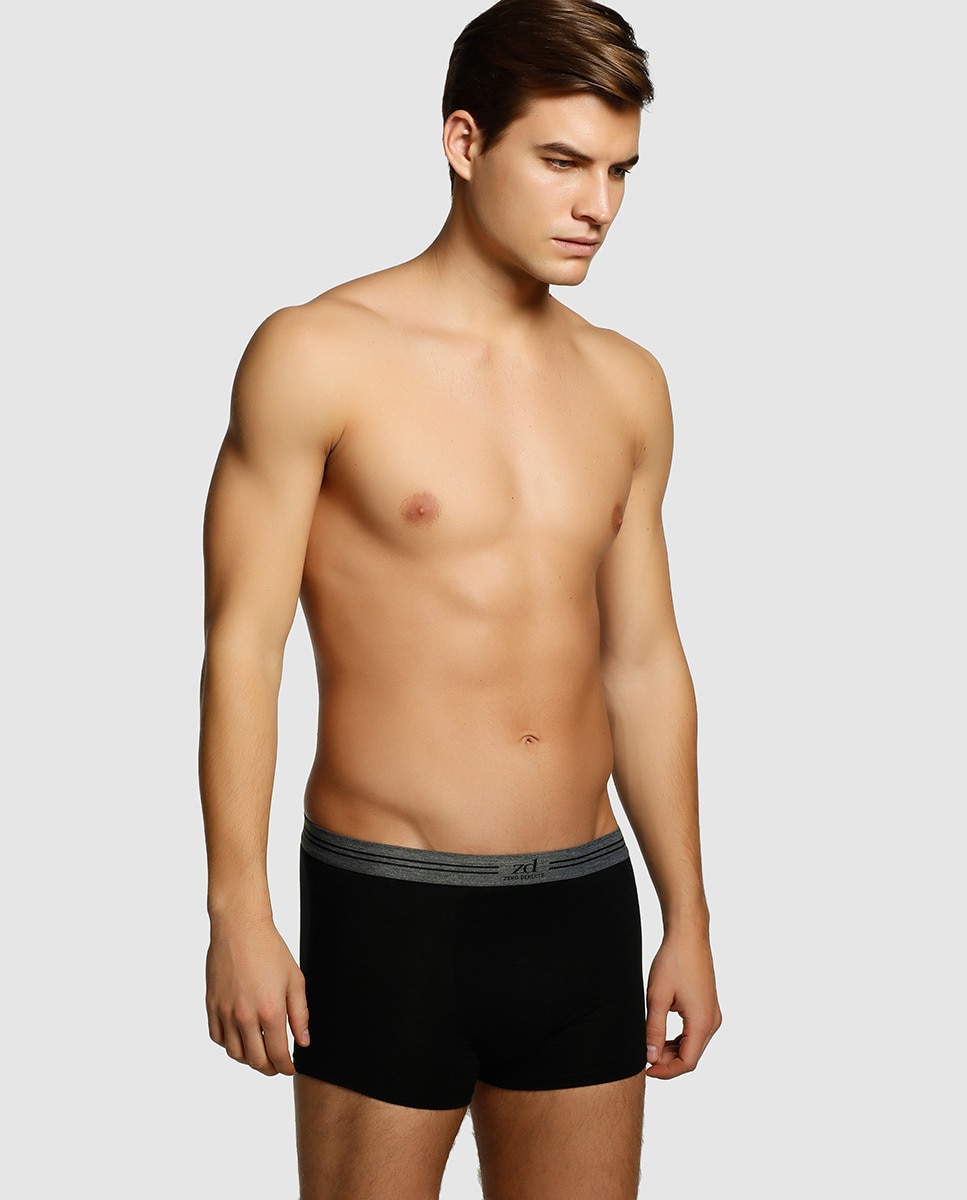 Imagem 0 de Boxers de homem ZD preto