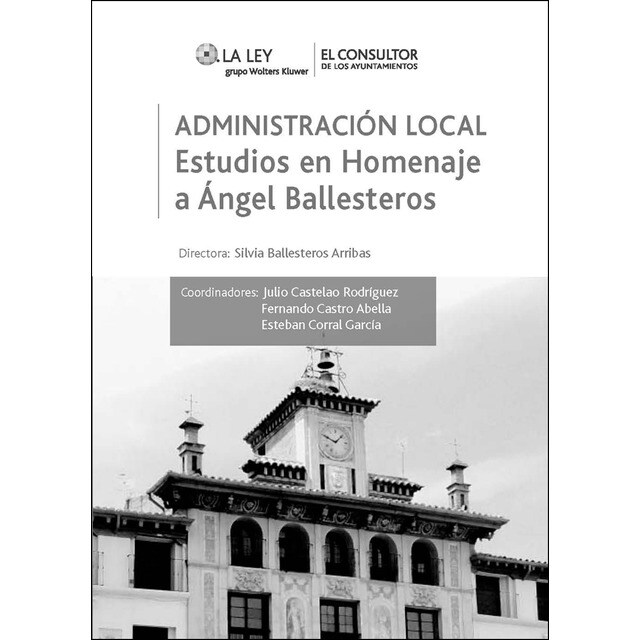 Imagem 0 de Administración Local: Estudios en homenaje a Ángel Ballesteros (Capa mole com abas)