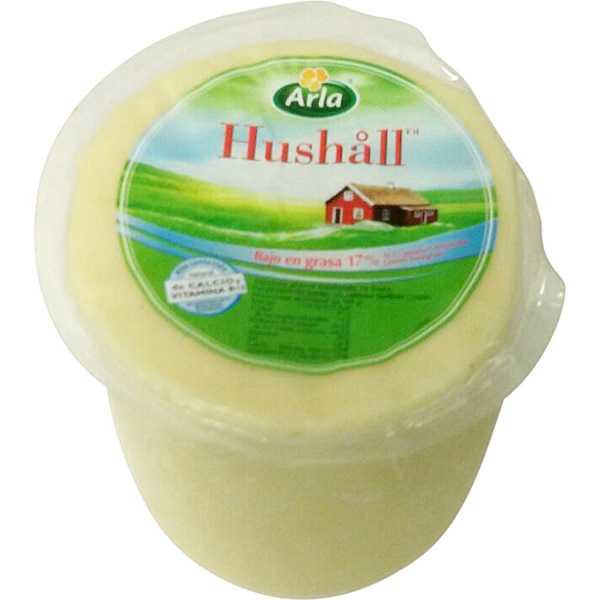 Hushall queso sueco light peso aproximado pieza 2,2 kg