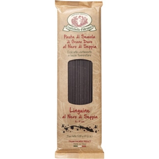 Linguine Nero Seppia embalagem 500 g - Rustichella