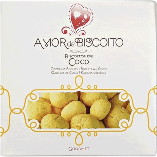 Biscoitos de Coco embalagem 180 g - Amor De Biscoito