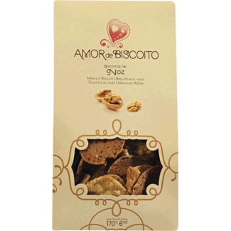 Biscoitos de Noz embalagem 170 g - Amor De Biscoito