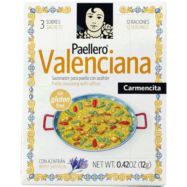 Carmencita Preparado para Paellero Valenciana embalagem 12 g