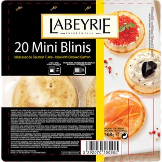 mini blinis 20 unidades envase 168 g - Labeyrie