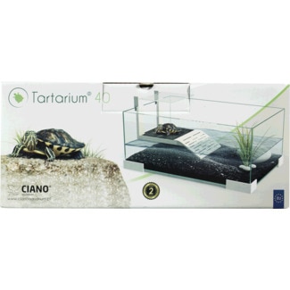 Tartarugueira 40x26x17 cm embalagem 1 unidade - Ciano Tartarium