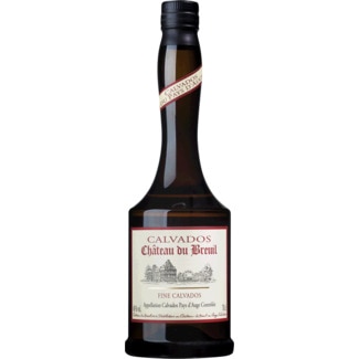 Aguardente Fine Calvados garrafa 70 cl - Château Du Breuil