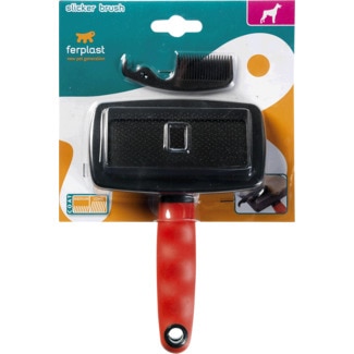 Escova para Cão Slicker Brush com Pêlo Médio e Comprido embalagem 1 unidade - Ferplast