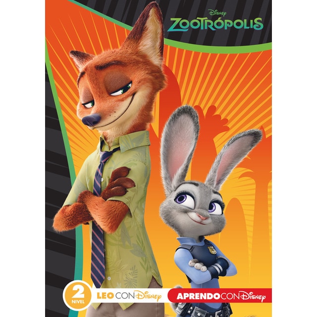 Imagem 0 de Zootrópolis. Leo con Disney (Nivel 2) (Disney. Lectoescritura) (Capa dura)