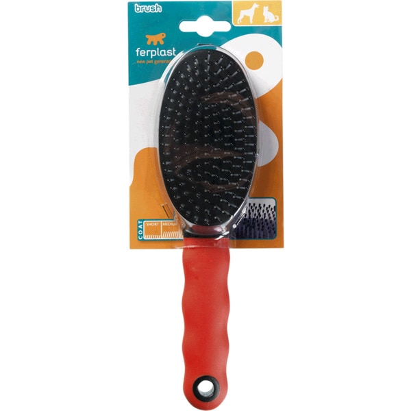 Escova para Cão e Gato Brush para Todos os Tipos de Pêlo embalagem 1 unidade