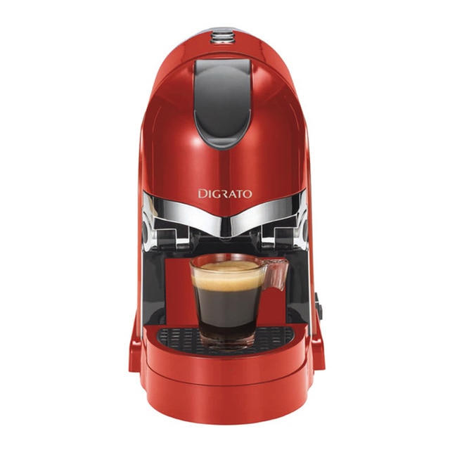 Comprar Cafetera espresso automática Digrato Capri Rosso para cápsulas ·  Hipercor