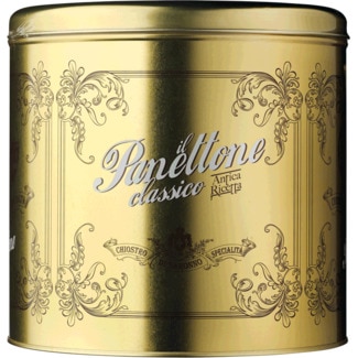 Panettone Clássico Gold lata lata 1 kg - Chiostro Di Saronno