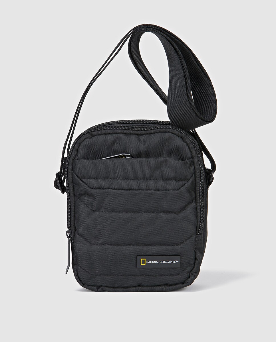 Bandolera negra con bolsillo exterior · National Geographic · El Corte  Inglés