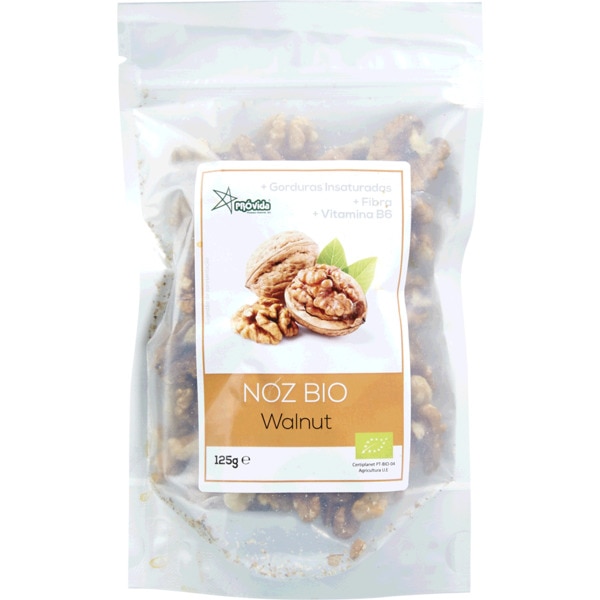 Noz Metades Biológica embalagem 125 g